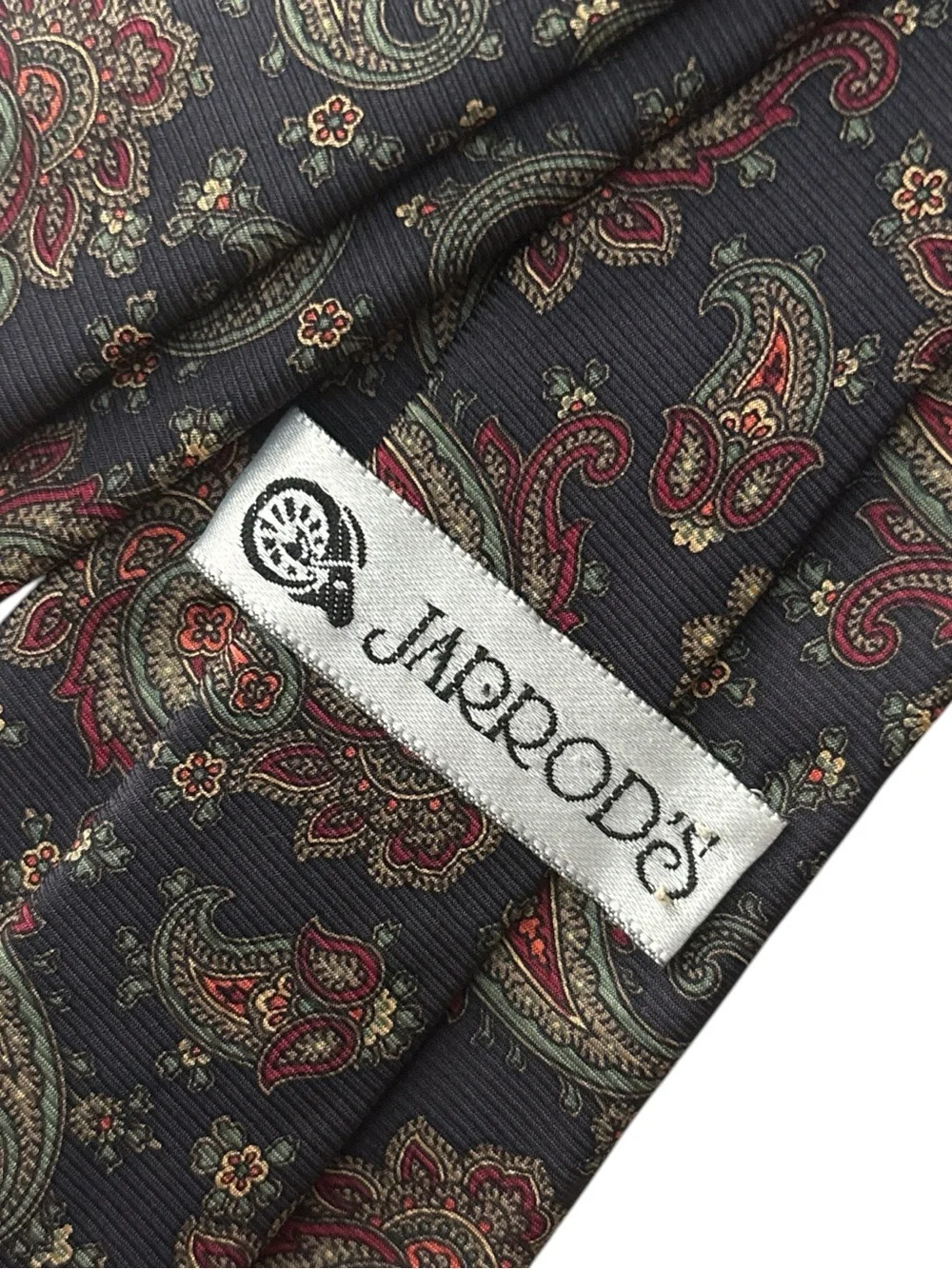 JARRODS silk vintage tie